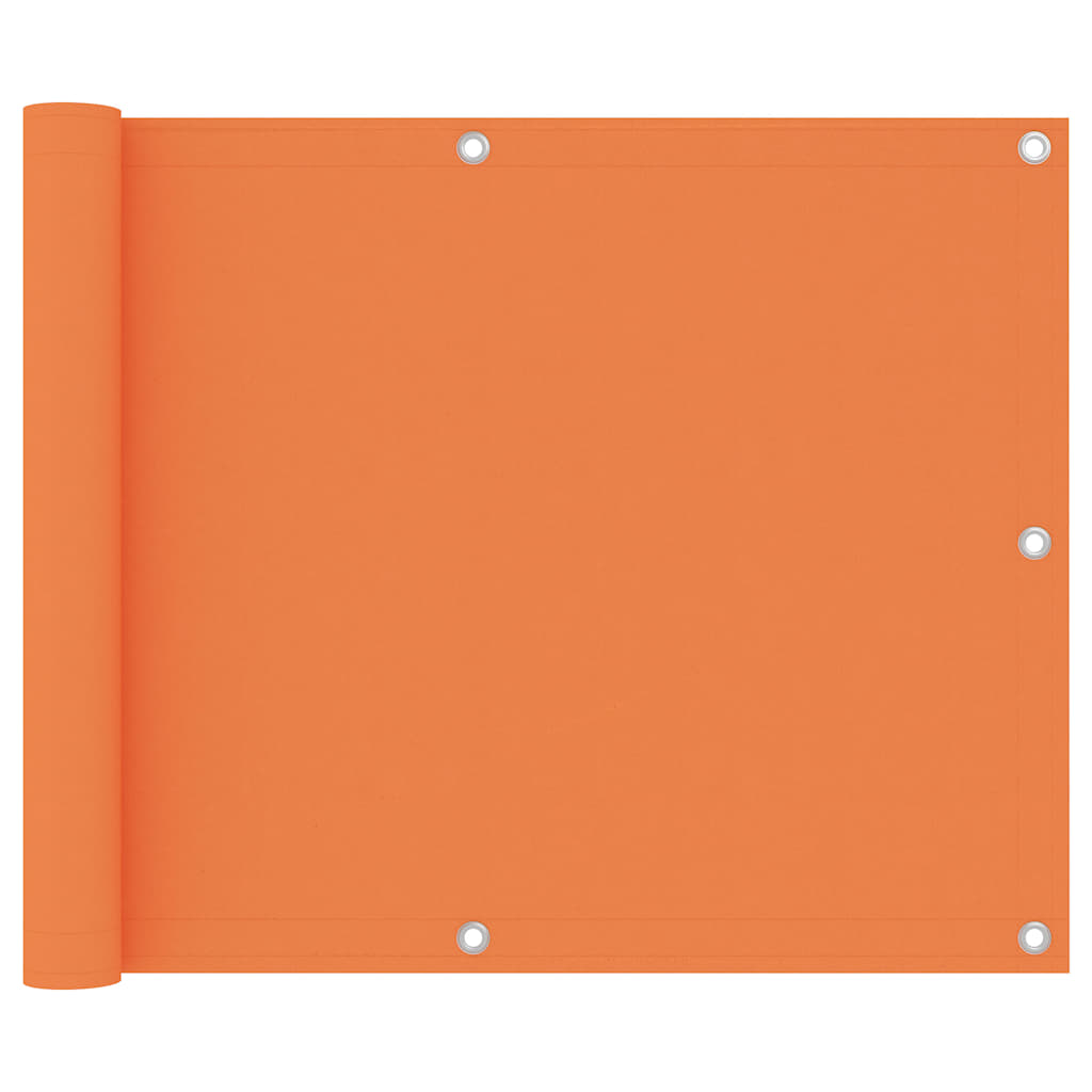 Vidaxx paravent de balcon 75x400 cm tissu oxford orange