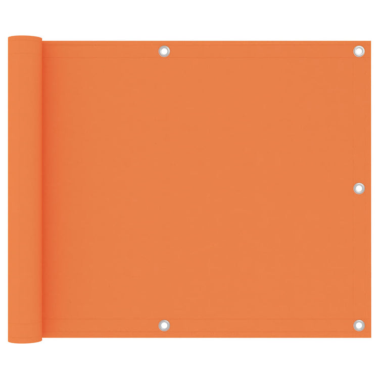 Vidaxx paravent de balcon 75x400 cm tissu oxford orange
