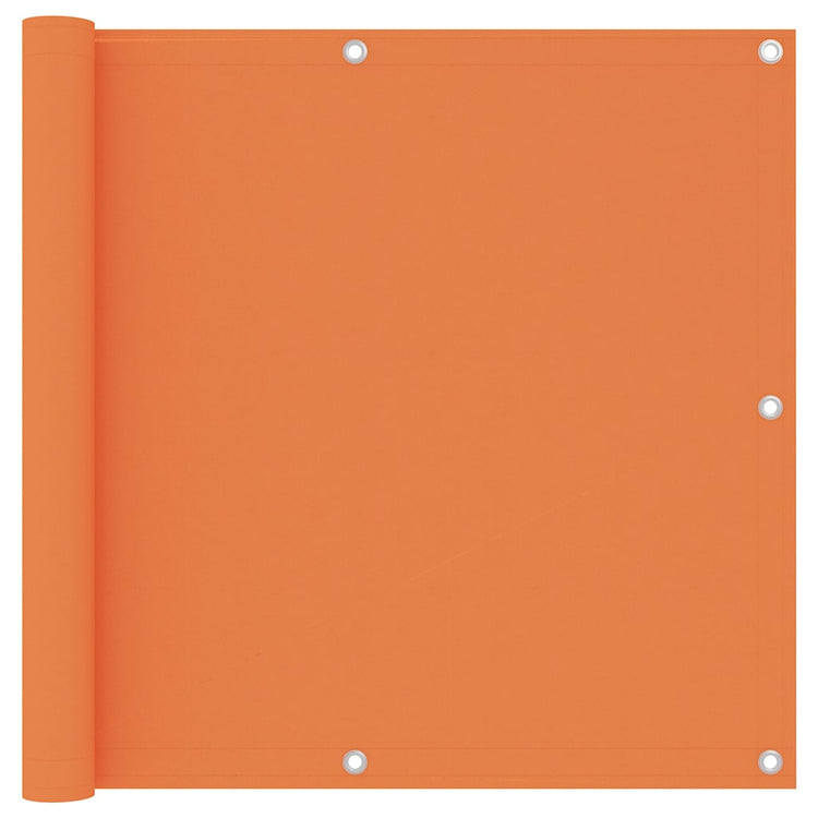 Écran de balcon Vidaxl 90x300 cm Oxford Fabric Orange