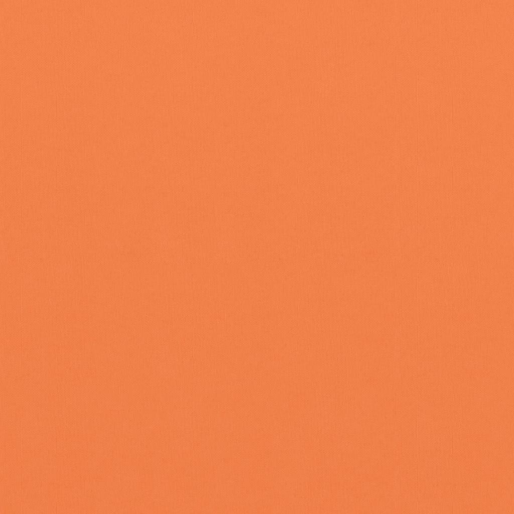 Écran de balcon Vidaxl 90x500 cm Oxford Fabric Orange
