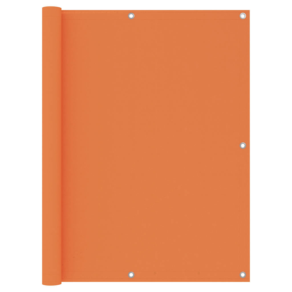 Écran de balcon Vidaxl 120x300 cm Oxford Fabric Orange