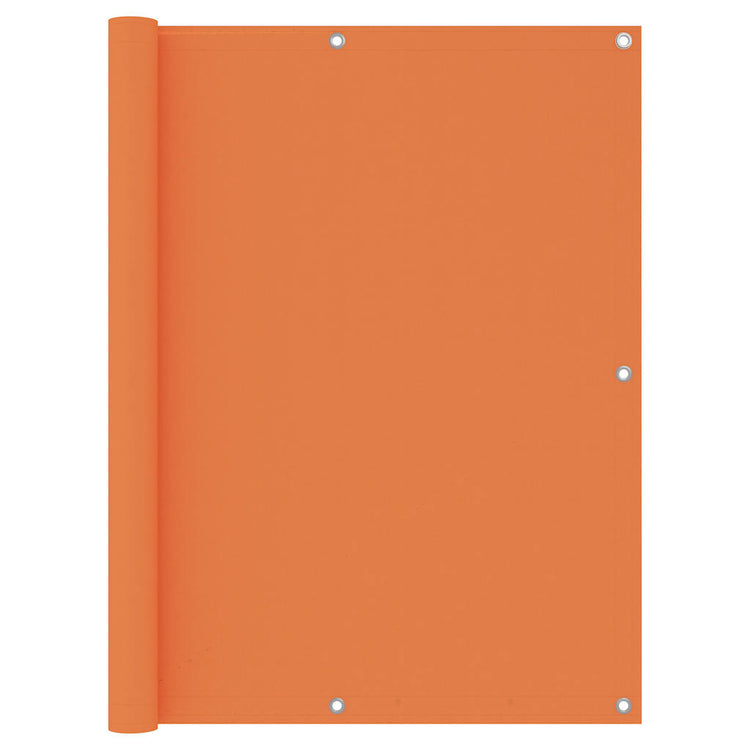Écran de balcon Vidaxl 120x300 cm Oxford Fabric Orange