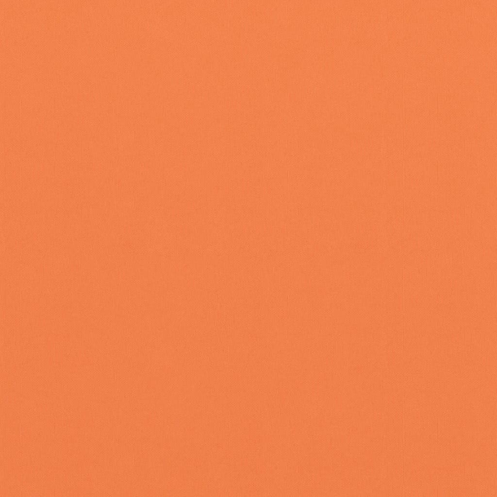Écran de balcon Vidaxl 120x600 cm Oxford Fabric Orange