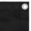 Écran de balcon Vidaxl 75x300 cm Oxford tissu noir