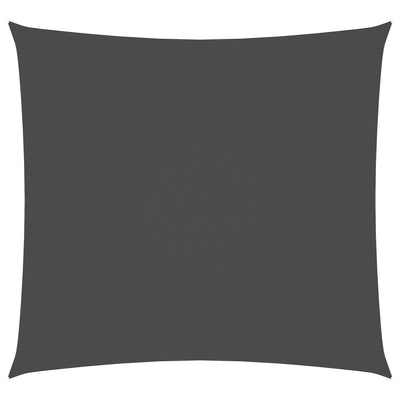 Vidaxl Sunshade Square 2,5x2,5 m Oxford tissu anthracite -colored