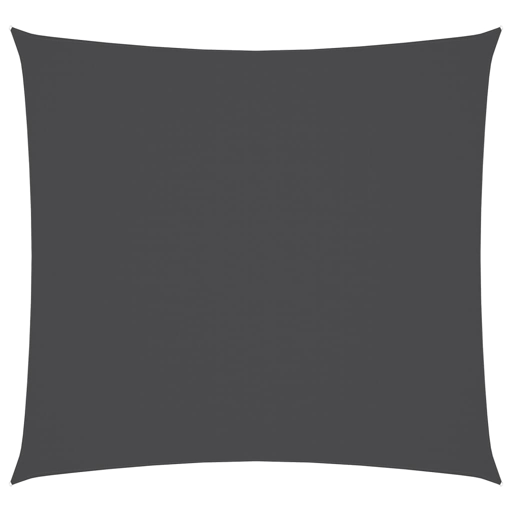 Auvent Vidaxl carré 6x6 m tissu oxford anthracite