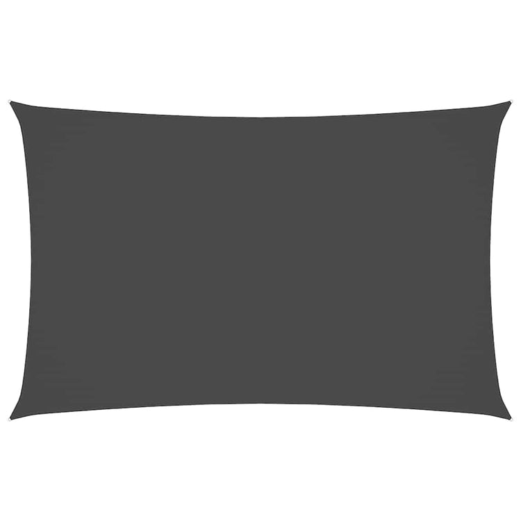 Vidaxl Sunshade rectangulaire 2x5 m oxford tissu anthracite -colored