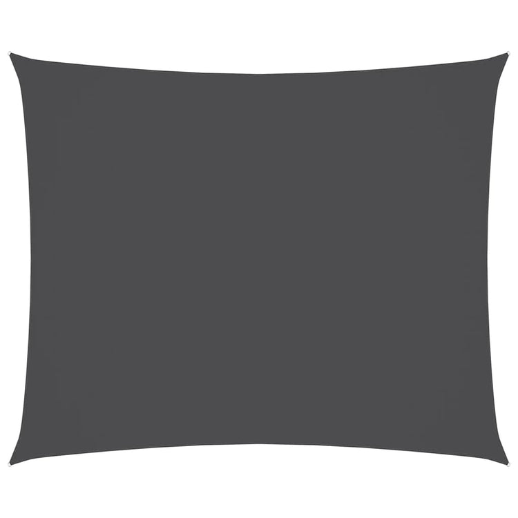 Vidaxl Sunshade rectangulaire 2,5x3,5 m Oxford tissu anthracite -colored
