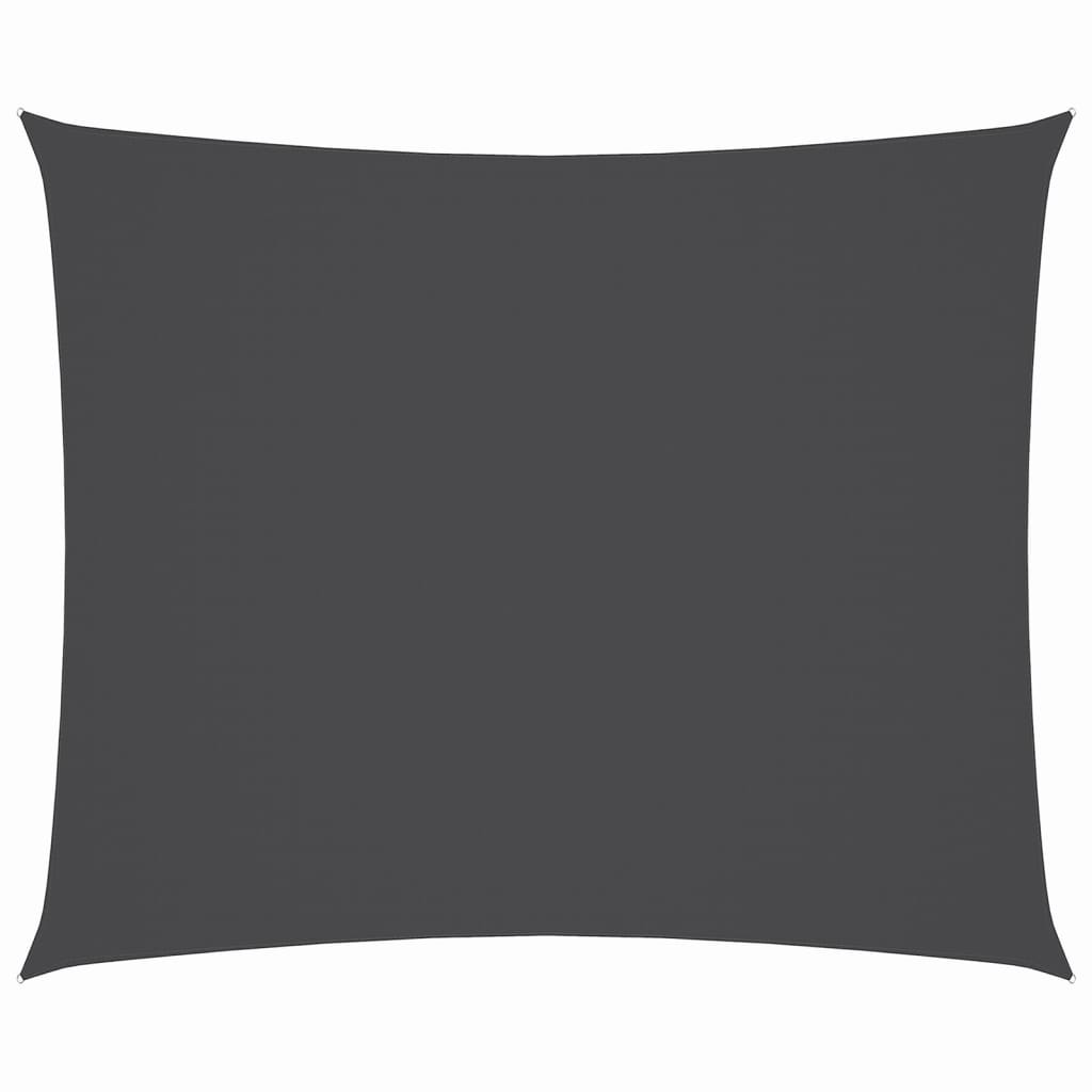 Vidaxx auvent rectangulaire 3x4 m tissu oxford anthracite