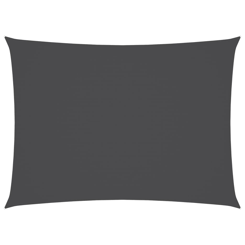 Vidaxl Sunshade rectangulaire 3x4,5 m Oxford tissu anthracite -colored