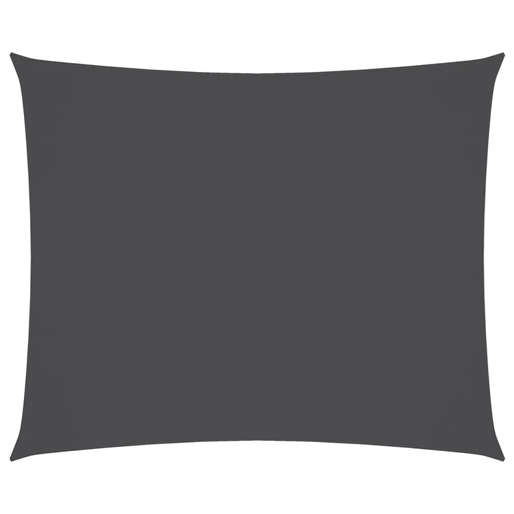 Vidaxl Sunshade rectangulaire 4x5 m oxford tissu anthracite -colored