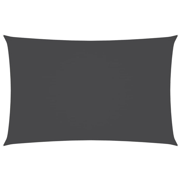 Vidaxl Sunshade rectangulaire 4x7 m oxford tissu anthracite -colored