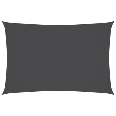 Vidaxl Sunshade rectangulaire 5x7 m oxford tissu anthracite -colored