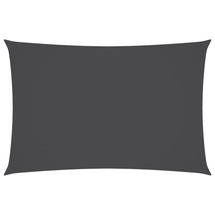 Vidaxl Sunshade rectangulaire 5x7 m oxford tissu anthracite -colored