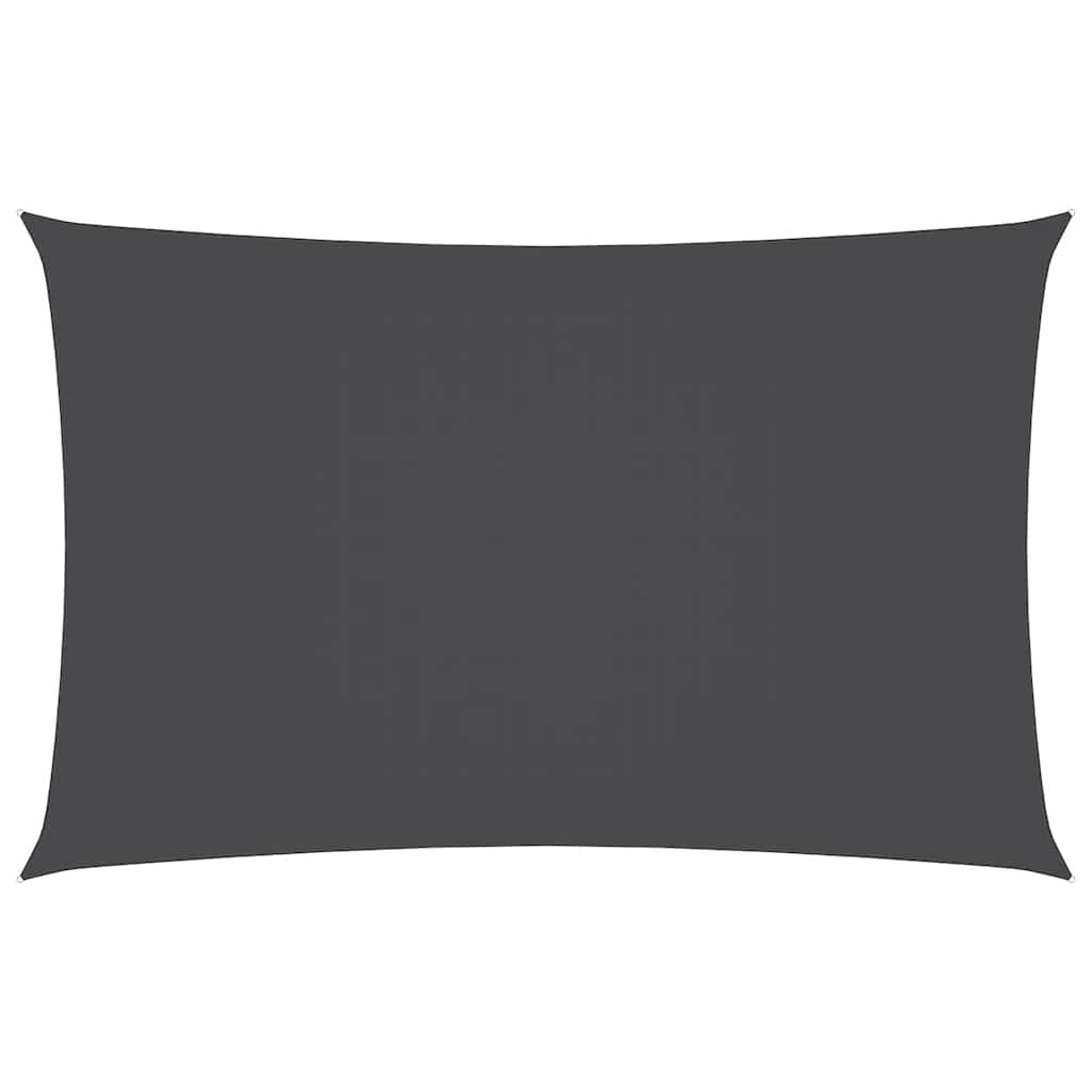 Vidaxl Sunshade rectangulaire 5x8 m oxford tissu anthracite -colored