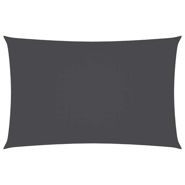 Vidaxl Sunshade rectangulaire 5x8 m oxford tissu anthracite -colored