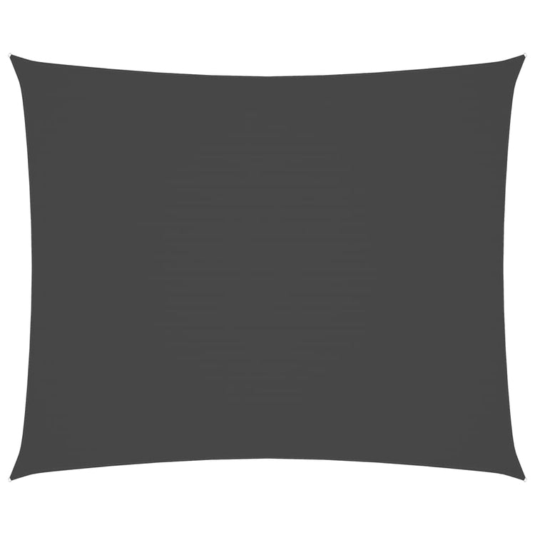 Vidaxl Sunshade rectangulaire 6x7 m oxford tissu anthracite -colored