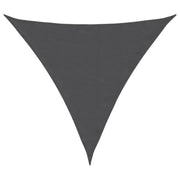 Vidaxl Sunshade triangulaire 3x3x3 m Oxford tissu anthracite -colored - afbeelding 2