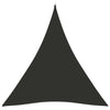 Auvent triangulaire Vidaxx 5x7x7 m tissu oxford anthracite