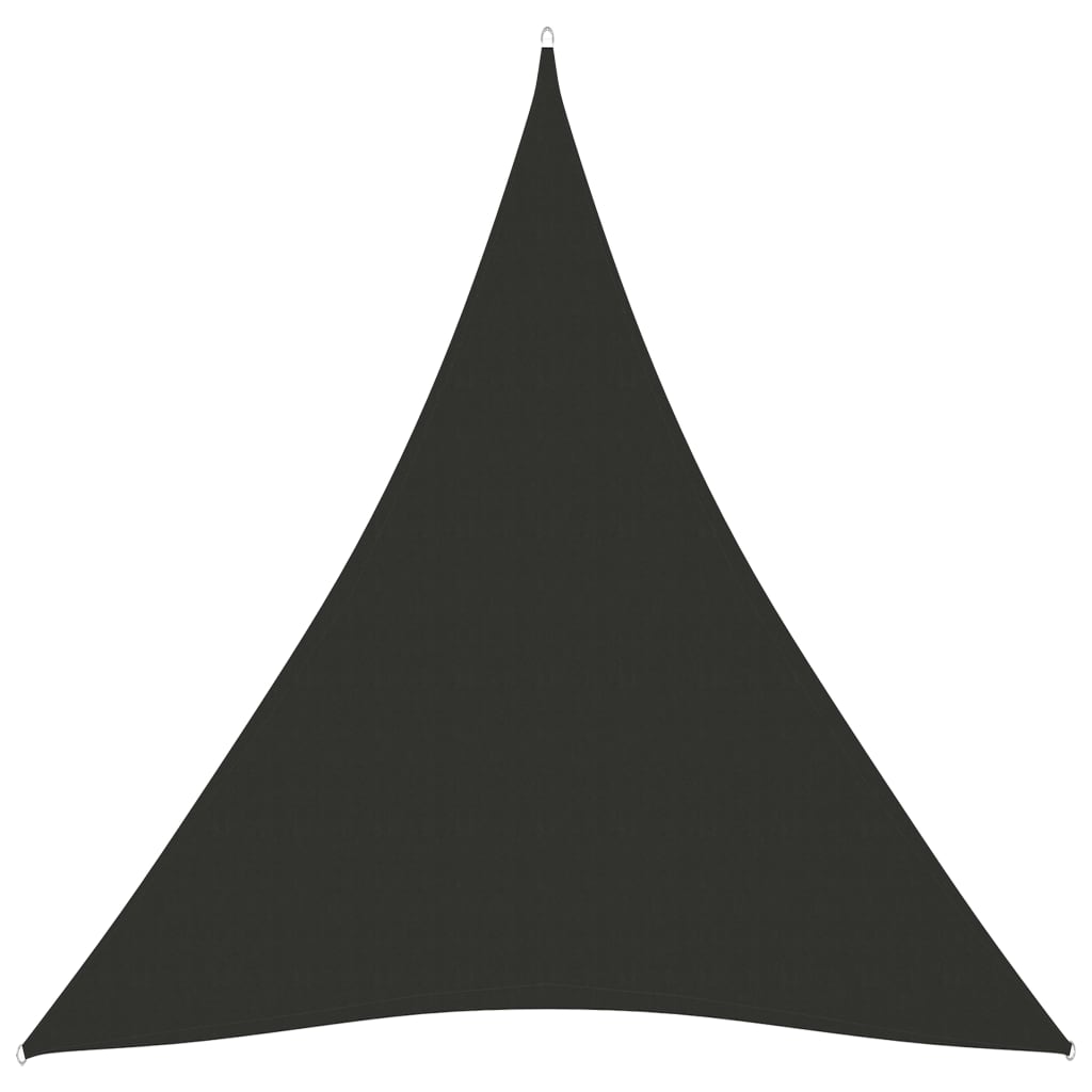 Auvent triangulaire Vidaxx 5x7x7 m tissu oxford anthracite