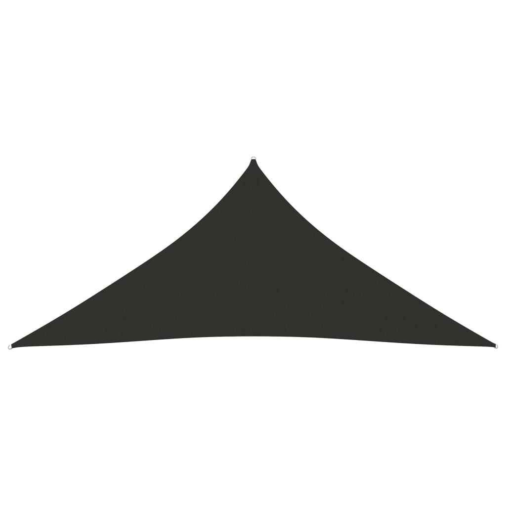 Auvent triangulaire Vidaxx 5x7x7 m tissu oxford anthracite