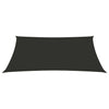 Vidaxl Zonnezeil Trapezium 2 4x3 M Oxford tissu anthracite -colored