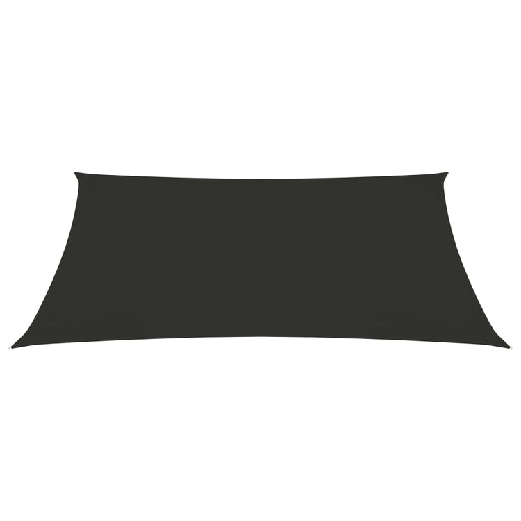 Vidaxl Zonnezeil Trapezium 2 4x3 M Oxford tissu anthracite -colored