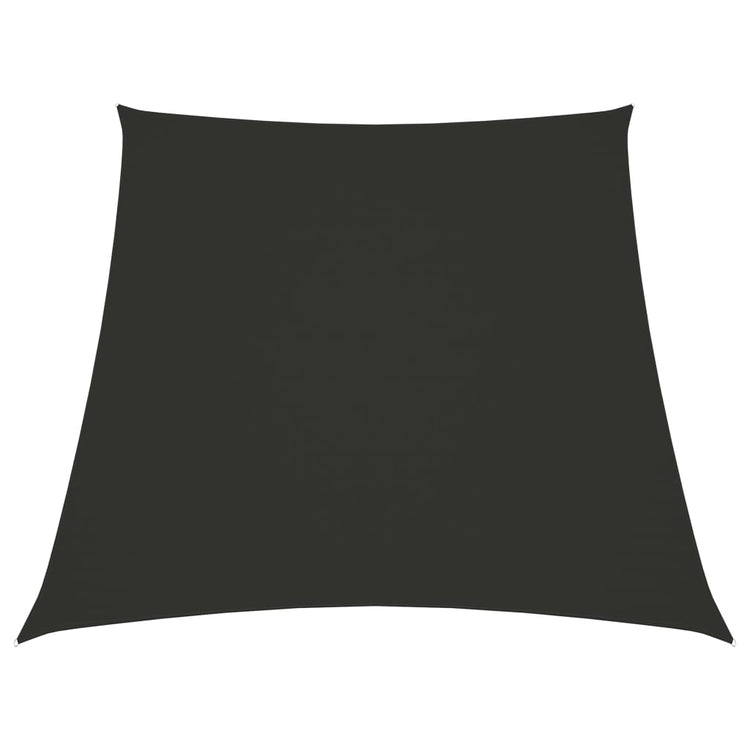 Vidaxl Zonnezeil Trapezium 3 5x4 M Oxford tissu anthracite -colored