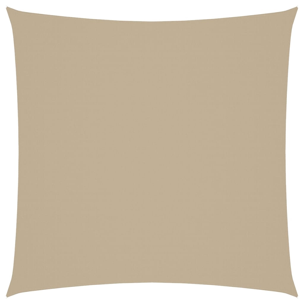 Vidaxl Sunshade Square 7x7 M Oxford Tissu beige