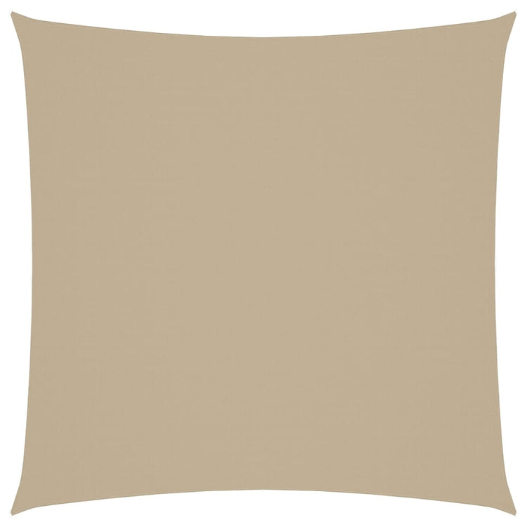 Vidaxl Sunshade Square 7x7 M Oxford Tissu beige