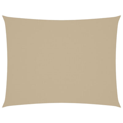 Vidaxl Sunshade rectangulaire 2x3 m oxford tissu beige