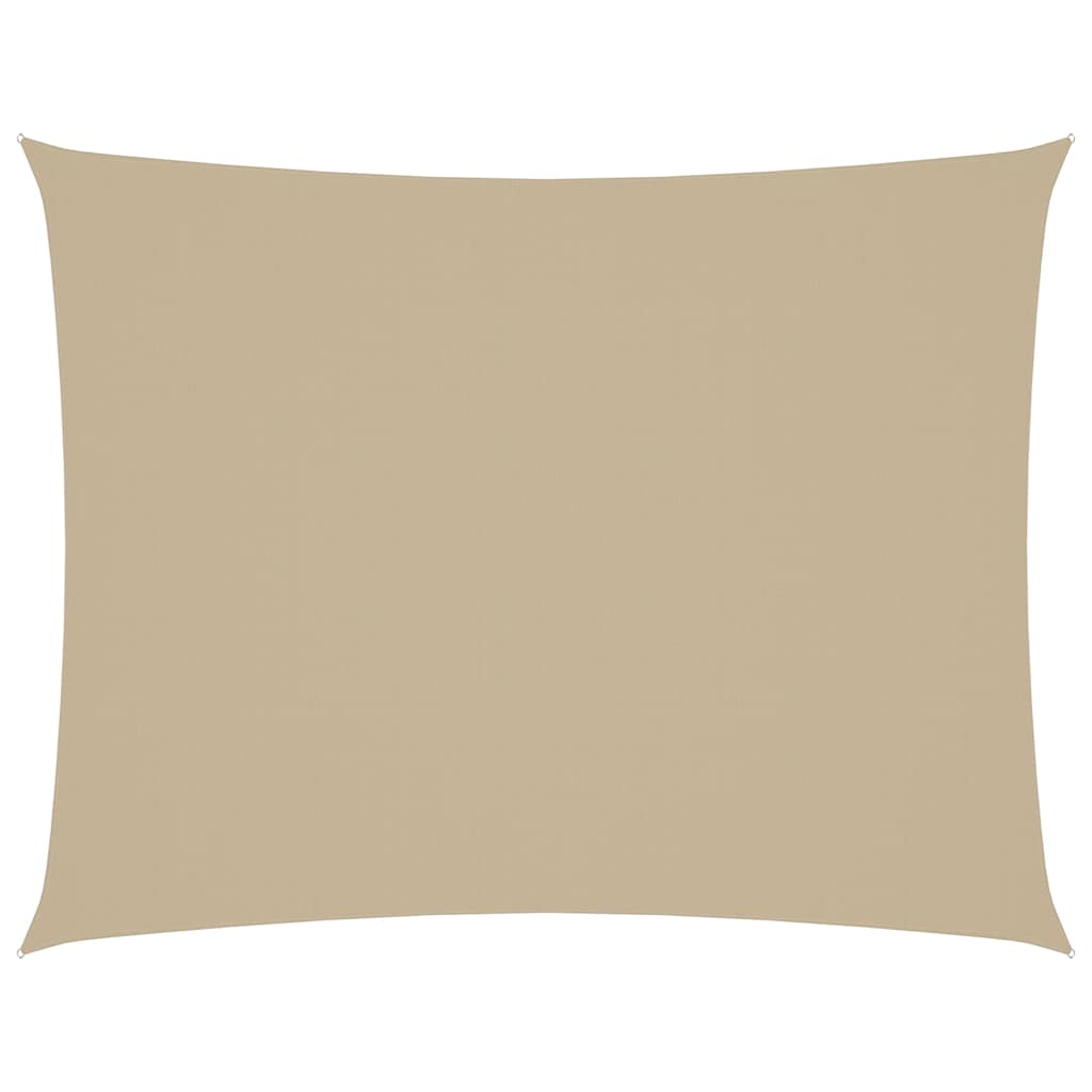 Vidaxl Sunshade Rectangular 2x3,5 M Oxford Fabric Beige