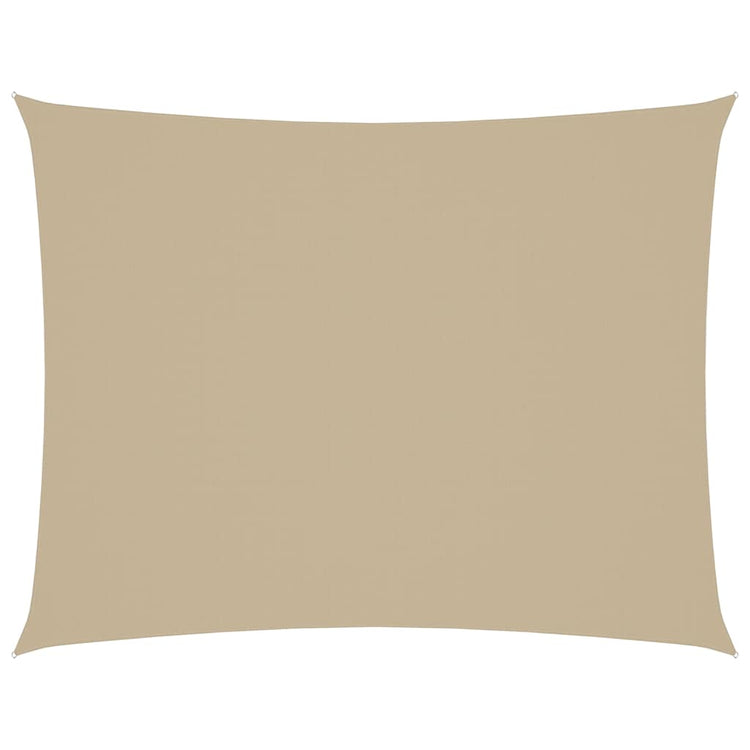 Vidaxl Sunshade Rectangular 2x3,5 M Oxford Fabric Beige