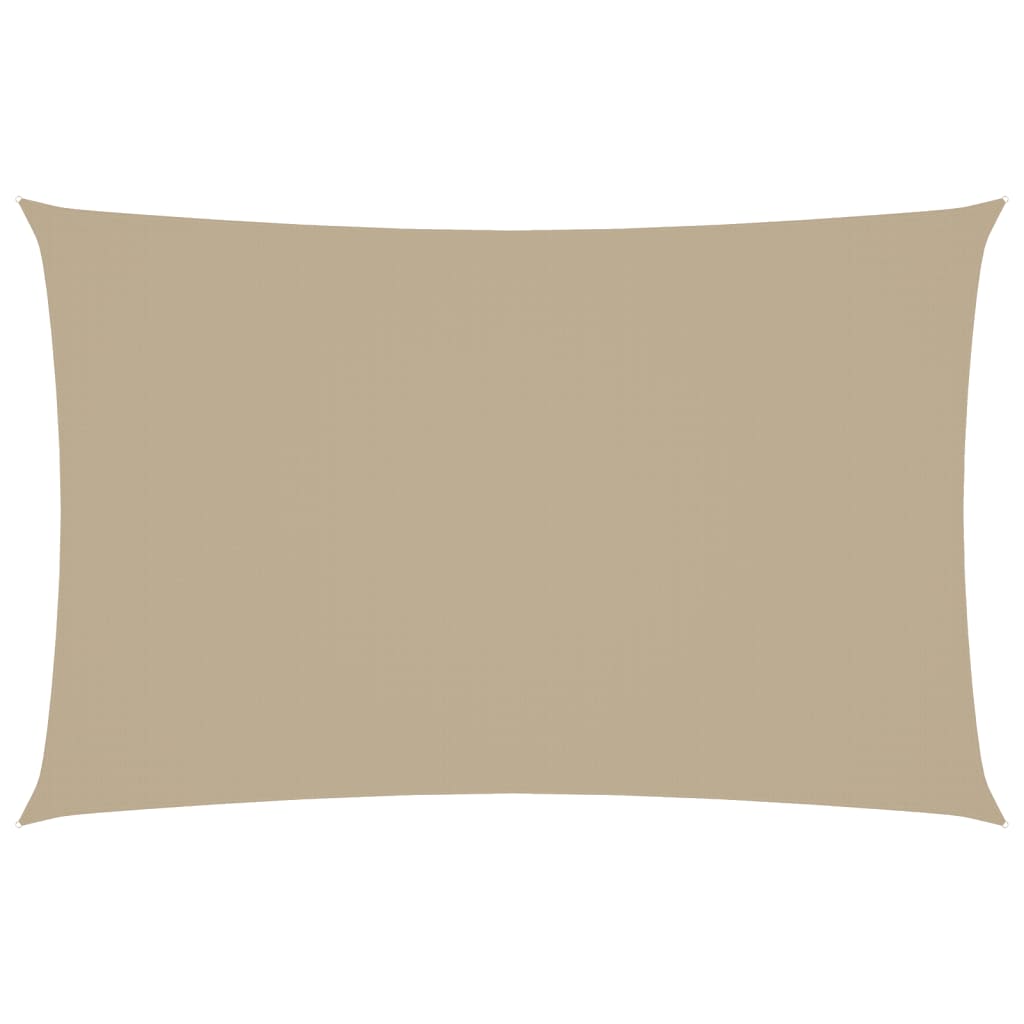 Vidaxl Sunshade rectangulaire 2,5x5 m oxford tissu beige