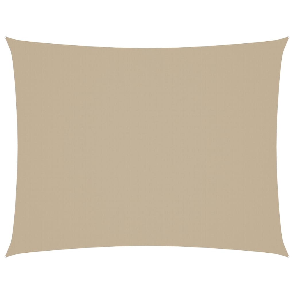 Vidaxl Sunshade rectangulaire 3x4 m oxford tissu beige