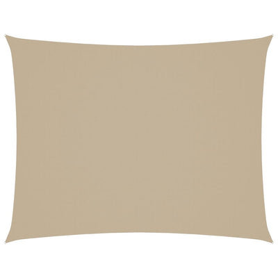 Vidaxl Sunshade rectangulaire 3x4 m oxford tissu beige