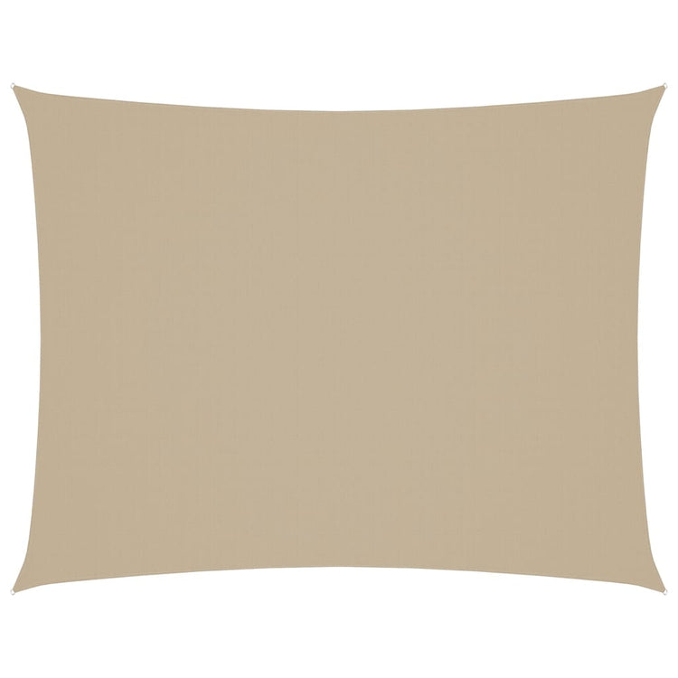 Vidaxl Sunshade rectangulaire 3x4 m oxford tissu beige