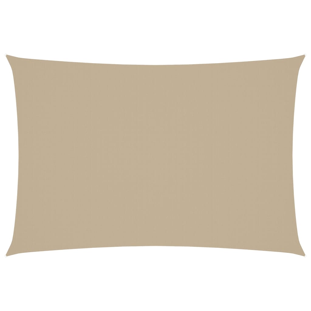 Vidaxl Sunshade rectangulaire 3x5 m oxford tissu beige