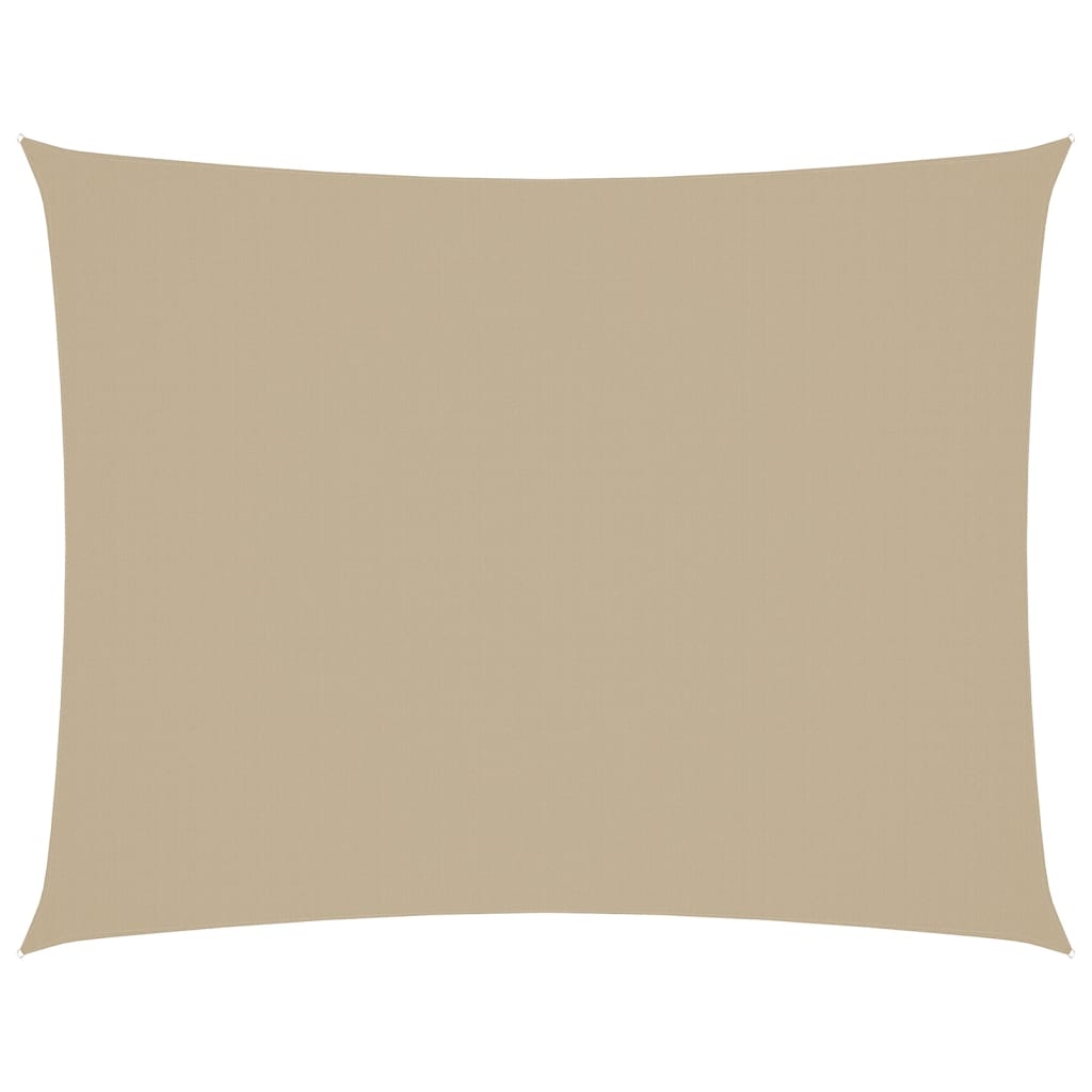 Vidaxl Sunshade rectangulaire 3x6 m oxford tissu beige