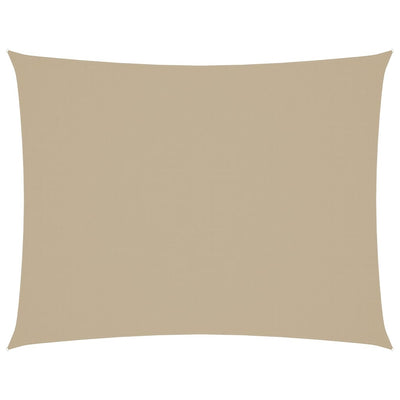 Vidaxl Sunshade rectangulaire 3x6 m oxford tissu beige