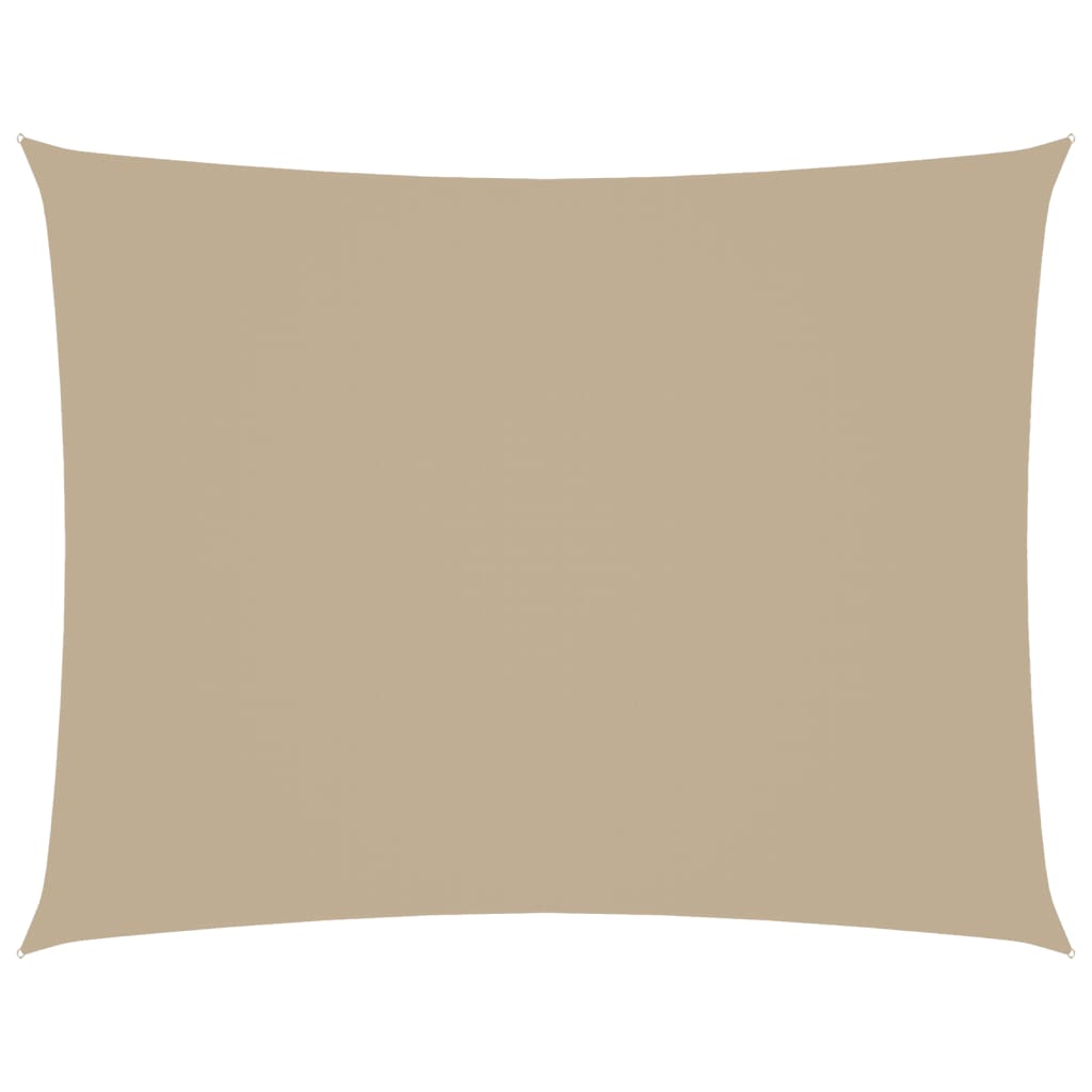 Vidaxl Sunshade rectangulaire 3,5x4,5 m Oxford tissu beige