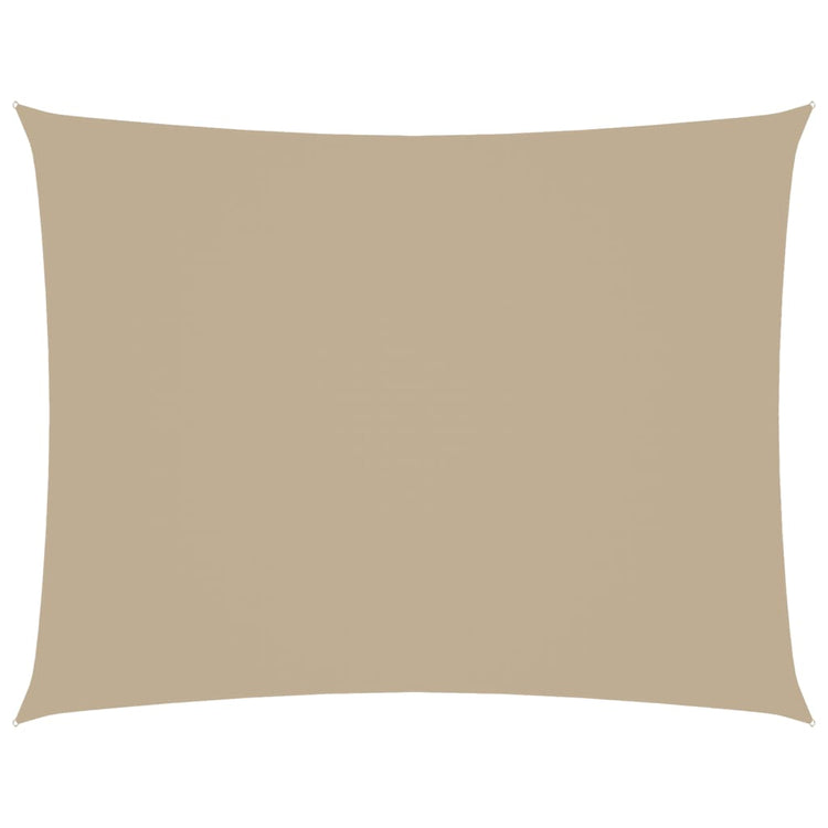 Vidaxl Sunshade rectangulaire 3,5x4,5 m Oxford tissu beige