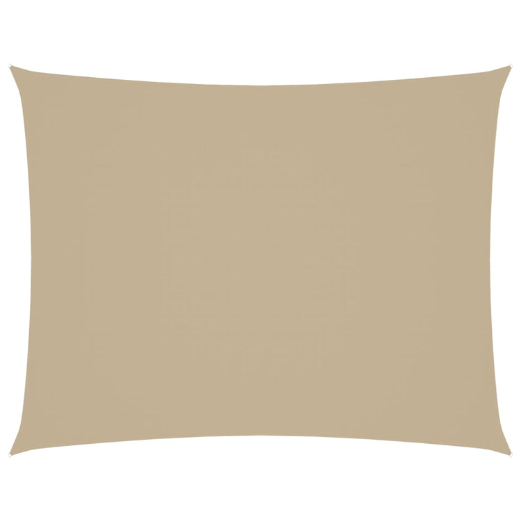 Vidaxl Sunshade rectangulaire 3,5x5 m oxford tissu beige