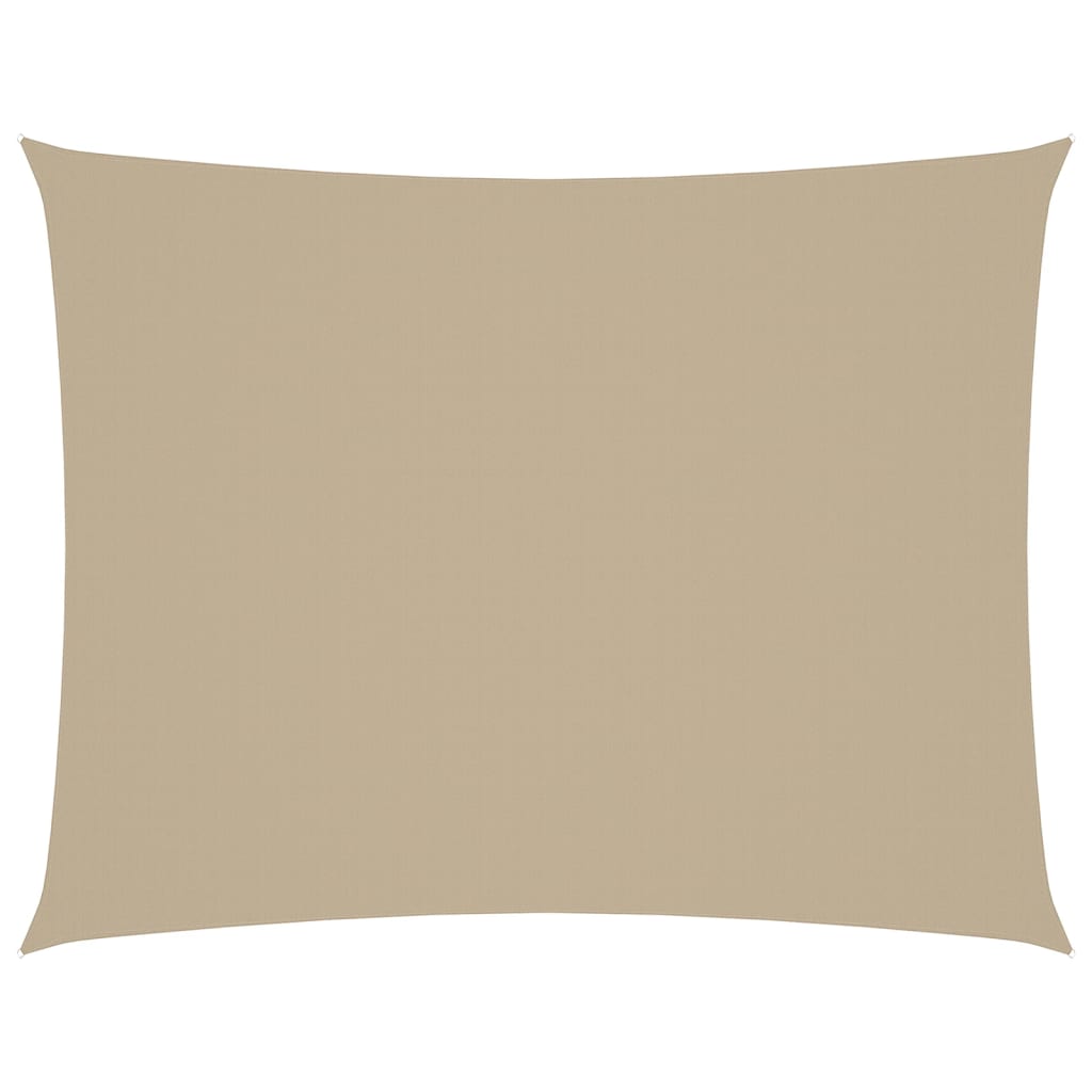 Vidaxl Sunshade rectangulaire 5x7 m oxford tissu beige