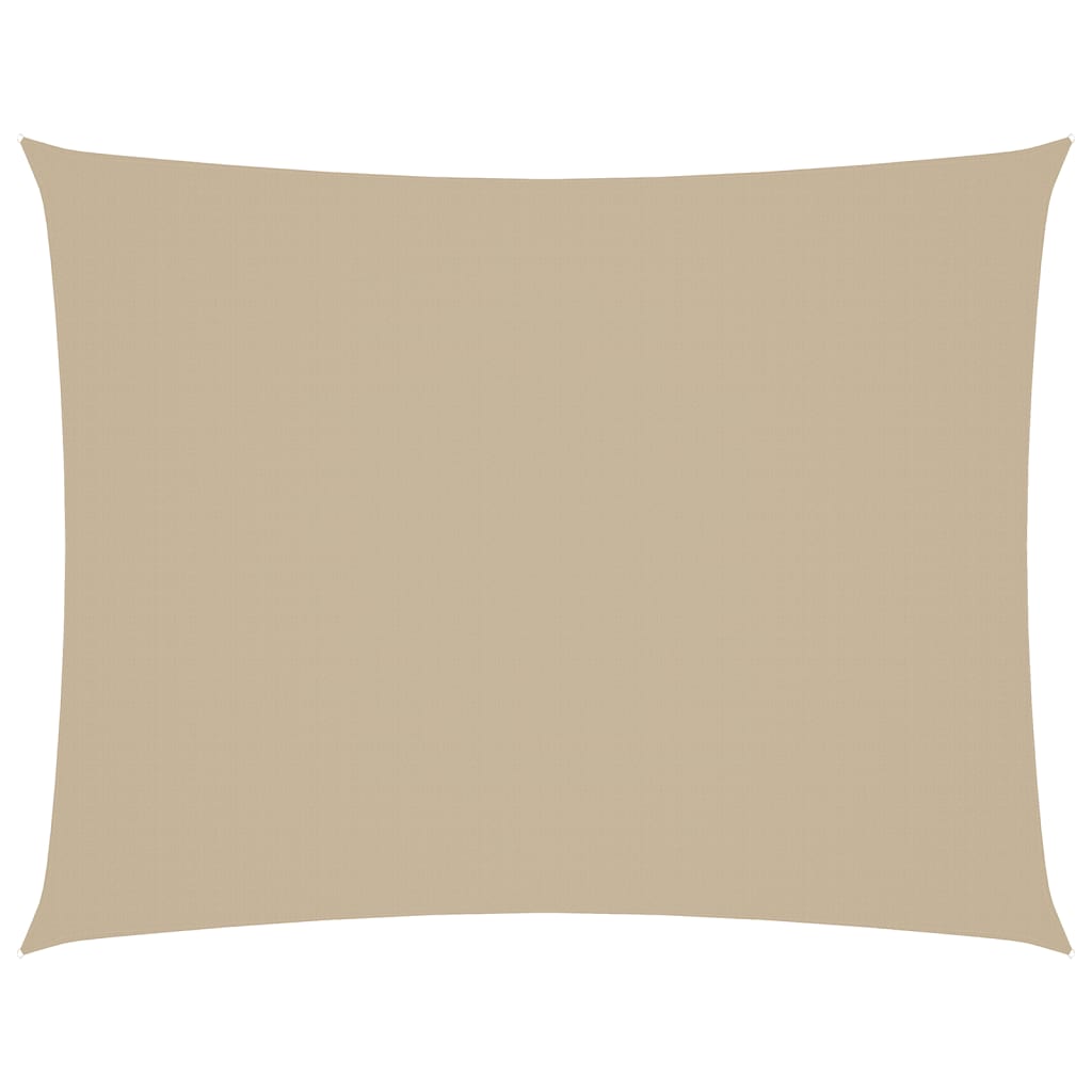 Vidaxl Sunshade rectangulaire 6x8 m oxford tissu beige