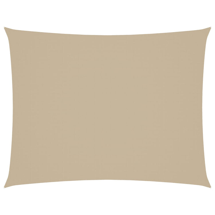 Vidaxl Sunshade rectangulaire 6x8 m oxford tissu beige
