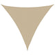 Vidaxl Sunshade triangulaire 3x3x3 m oxford tissu beige