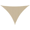 Vidaxl Sunshade triangulaire 4x4x5.8 m Oxford tissu beige