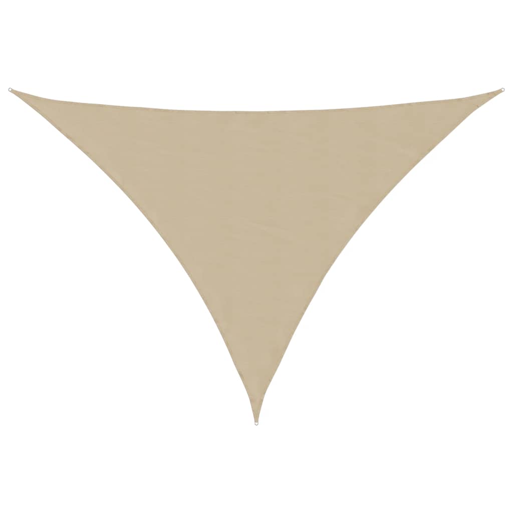 Vidaxl Sunshade triangulaire 4x5x6,4 m Oxford tissu beige