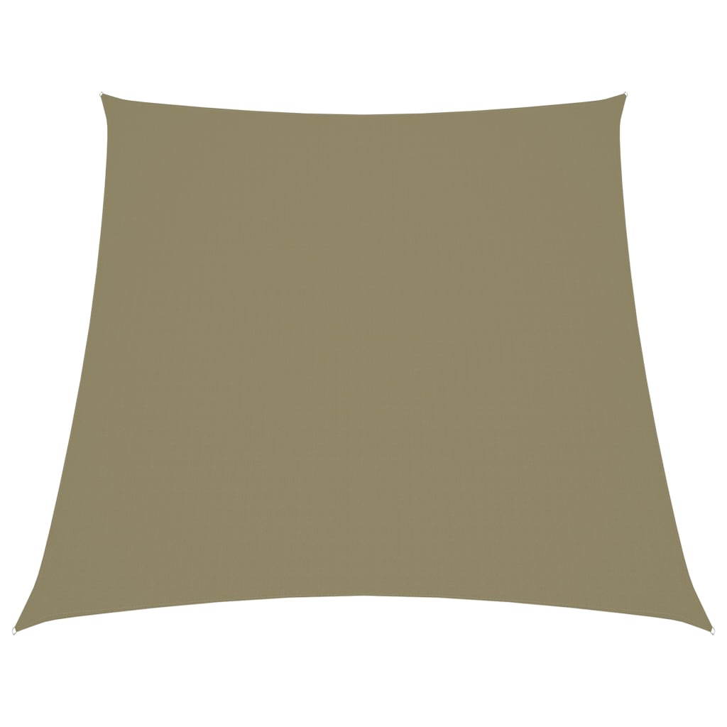 Vidaxl Sunshade Trapezium 3 4x3 M Oxford Fabric Beige